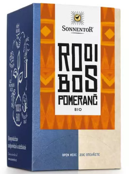 Bio čaj Rooibos pomeranč porcovaný 32,4g Sonnentor 